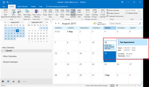 Meeting Reminders are set for the recipient bug affects meetings sent to. . Powershell outlook calendar appointments